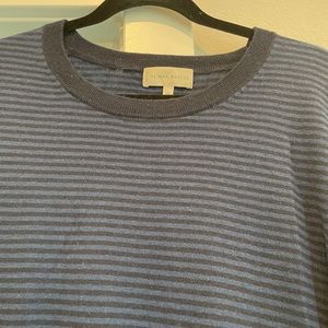 Neumann Marcus Men’s Navy Strip Sweater